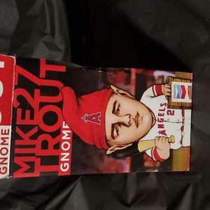 MIKE TROUT ANGELS BASEBALL GNOME
